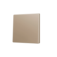 Zennio ZS55CSOFT12C ZS55, Крышка для кнопки Simple KNX Soft 55x55 мм, Наклон вверх и вниз, Шампанское