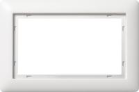 Gira 1001 04 Установочная рамка Gira Standard 55 Белый матовый