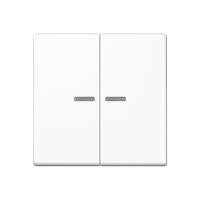 Jung A 10921 ST RF WW KNX RF кнопка, 2 группы, Цвет: Белый, оттенок: Без оттенка