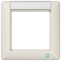 Jung ABAS 581 NNA Рамкас полем для надписи 12 x 55,5 мм