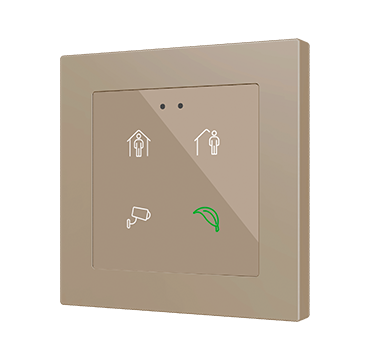 Оборудование Zennio ZVIFR55X4 Емкостный сенсорный переключатель с RGB-подсветкой (55 x 55 мм) Flat RGB 55 по выгодной цене. Купить в Москве со скидкой.