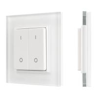 Arlight 032984 Панель SMART-P47-DIM-G-SUF (3V, 2 зоны, Knob, 2.4G) (Arlight, Пластик)