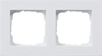 Gira 0212225 Установочная рамка Gira E2 для монтажа заподлицоБелый матовый