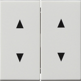 Gira 1150 27 Клавиша 2-местн. с символами стрелок