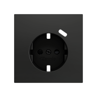 Zennio ZS70CSC1USA ZS70, Крышка для розетки Schuko с разъемом USB C 70x70 мм – Антрацит