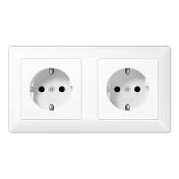 Jung AS 1522 BF WW SCHUKO®-розетка для кабельных каналов 16 A / 250 B ~