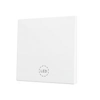 Zennio ZS70CSOFT11MWC ZS70, Накладка для кнопки Simple KNX Soft 70x70 мм, Наклон вниз, Матовый белый, На заказ