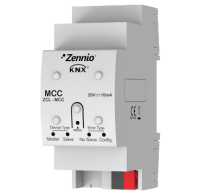 Zennio Многозонный климатический KNX контроллер, климат-контроль 14 помещений ZCL-MCC