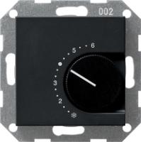 Gira 0396 005 Термостат помещения 230/5 (2) A~ с перекрестным кнопочным выключателем