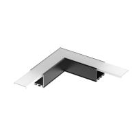 Arlight 031268 Угол PLS-LOCK-H25-L90 BLACK (с экраном MAT-L) (Arlight, Металл)