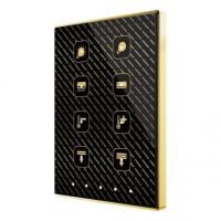 Zennio Замена алюминиевой рамки для выключателей TMD/TMD-Display на рамку, цвет: Позолота ZAC-UPFRGD2