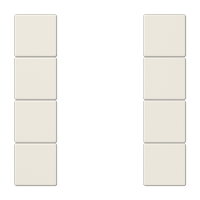 Jung LS 504 TSA Набор накладок 4 группы