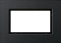 Gira 1001 126 Установочная рамка Gira Esprit Алюминий, черный