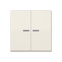 Jung AS 10921 ST RF KNX RF кнопка, 2 группы, Цвет: Бежевый, оттенок: Слоновая кость