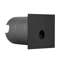 Arlight 031167 Светильник LT-GAP-S70x70-3W Warm3000 (BK, 30deg, 230V) (Arlight, IP65 Металл, 3 года)