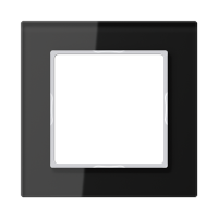 Jung AC 581 GL SW Стеклянная рамка