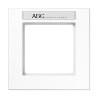 Jung AC 581 BFNA WW Рамкас полем для надписи, 9 х 55 мм