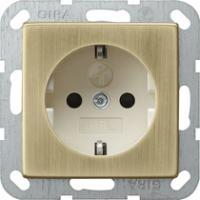 Gira 0453613 Розетка с заземляющими контактами 16 A, 250 В~ c shutterШтыревые клеммы