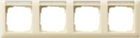 Gira 1094 01 Установочная рамка Gira Standard 55 с полем для надписи Кремовый глянцевый