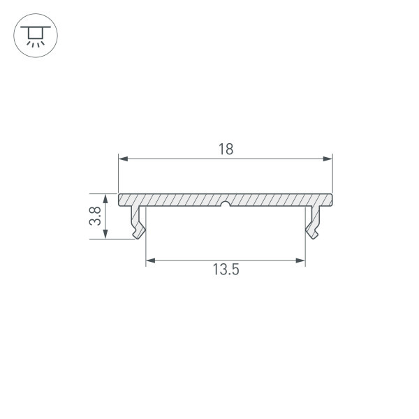 Оборудование Arlight 016969 Профиль TOP-FIX-2000 (ARL, Алюминий) по выгодной цене. Купить в Москве со скидкой.