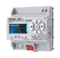 Zennio Интерфейс KNX-DALI для DIN-рейки (4,5 единицы) Интерфейс DALI-BOX v2 ZDIDLIV2