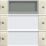 Gira 2142 01 Набор клавиш 2-местн. Plus с полем для надписи