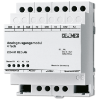 Jung 2204.01 REGAM Аналоговый выходной модуль, 4 канала