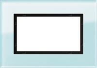 Gira 1001 18 Установочная рамка Gira Esprit Салатовое стекло