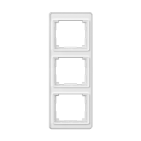 Jung SL 583 WW Рамка из прозрачного акрилового стекла, цветная подложка