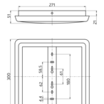 Оборудование BEG Luxomat 93145 Внутренний светильник AL12-25-300-LED-3C-HF по выгодной цене. Купить в Москве со скидкой.