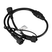 Arlight 031802 Коннектор питания ARD-CLASSIC-SYNC-RGB Black (230V, 2 ports) (Ardecoled, Закрытый)