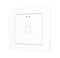 Zennio Выключатель сенсорный KNX Tecla 55 X1, цвет: Белый ZVIT55X1W