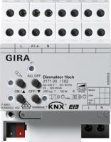 Gira 217100 Исполнительное устройство диммирования KNX, 1-канал.20 - 500 Вт/ВА