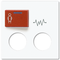 Jung A 071 A WW Centre plate for Ackermann, types 73075 D and 73075 B