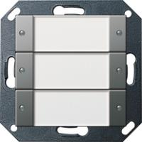 Gira 2003 600 Сенсорный выключатель 2 3-местн. 24 В, беспотенциальный, с полем для надписи