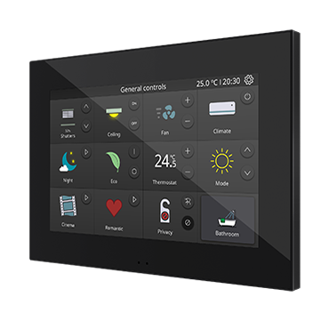 Оборудование Zennio Цветная емкостная сенсорная панель с 7-дюймовым дисплеем. Z70 v2 ZVIZ70V2 по выгодной цене. Купить в Москве со скидкой.