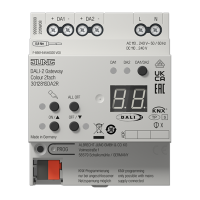 Jung 30128 1S DA2 R Шлюз KNX DALI-2 Цветной 2-местный