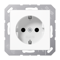 Jung A 1520 BFKI WW SCHUKO®-розетка 16 A / 250 B ~