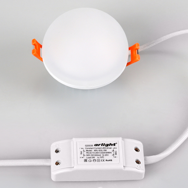 Оборудование Arlight 020813 Светильник LTD-80R-Opal-Sphere 5W White (ARL, IP40 Пластик, 3 года) по выгодной цене. Купить в Москве со скидкой.