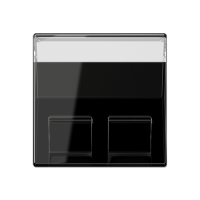 Jung A 569-30 BF PL SW Kрышка с полем для надписи 9 x 51 мм