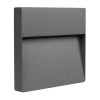 Arlight 029958 Светильник LGD-TRACE-S215x215-8W Warm3000 (GR, 60 deg, 230V) (Arlight, IP65 Металл, 3 года)