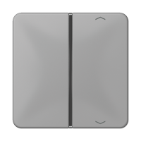 Jung CD 401 TSAP GR Накладка, 1-ная с символами «стрелки»