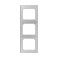 Jung SL 583 SI Рамка из прозрачного акрилового стекла, цветная подложка