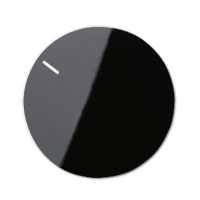 Jung MS TR 231 SW Специальная кнопка предотвращает нежелательные изменения установленной температурыдля всех крышек регуляторов