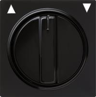 Gira 0666 47 Накладка с поворотной ручкой для выключателя жалюзи или кнопочного выключателя жалюзи