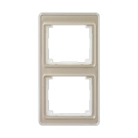 Jung SL 582 GB Рамка из прозрачного акрилового стекла, цветная подложка