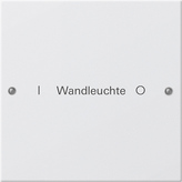 Gira 2201 27 Набор клавиш 1-местный, с возможностью нанесения надписи