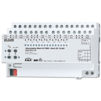 Jung 2508 REGHE Актуатор жалюзи KNX, 8-местный, 110–230 В переменного тока, 4-местный, 12–48 В постоянного тока