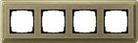 Gira 0214 661 Установочная рамка Gira ClassiX Art Бронза