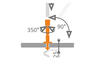 Оборудование Arlight 017282 Держатель шарнир винтовой PEN JT1-1 (ARL, Металл) по выгодной цене. Купить в Москве со скидкой.
